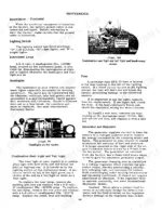 Case IH 300, 300 Utility Tractor, International 300 Utility Tractor maintenance: lighting, fuse, and generator procedures.