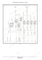 Case IH 3020, TerraFlex 3020 Auger Header electrical wiring diagram showing relays R-20, R-24, R-25, R-28, R-29, R-12, R-13.