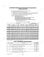 case-ih-385-to-84-tractors-operator-manual-1258519c7-controls-17.webp Case IH 385, 484, 584, 684, 784, 884, Hydro 84 standard torque data table for inch nuts and bolts in Newton meters.