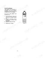 Case IH 385 Tractor manual page showing benefits and usage of Case Diesel Fuel Conditioner, Figure 12.