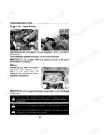 Case IH 395, 495, 395 Tractor, 495 Tractor engine air intake system maintenance and battery electrolyte check procedures.