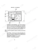 Case IH 4496 Tractor operating instruments diagram showing tachometer, hourmeter, fuel gauge, and warning lights.