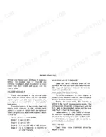 Case IH 454-674, 2400-2500 tractors engine service manual: cylinder head bolt torque specs and valve clearance adjustment procedures.