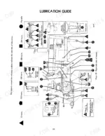 case-ih-666-tractor-tractor-operator-manual-1084168r1-maintenance-94.webp Case IH 666 Tractor, International Farmall 666 Series Tractors, Hi-Clear Model lubrication guide diagram and intervals.