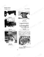 Case IH 685 Tractor grease points diagram for steering, axle pivots, and three-point linkage levelling box components.