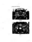 Case IH 885 operator manual page showing numbered operating controls for ROPS and Cab tractor instrument panels.