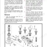 Case IH A7000, A7700, 7000, 7700 basecutter gearbox removal procedure and exploded view diagram of mechanical components.