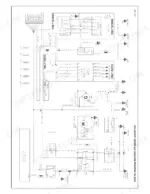 Case IH A8000, A8800 wiring diagram showing Scania and Iveco ECU, starter motor, alternator, and battery switch circuits.