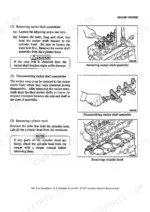 Case Ih Agriculture MAXXFARM 40, MAXXFARM 50, R41, R47, S4Q-Y161GT, S4Q2-Y161GT procedures for removing rocker shaft and head.
