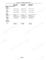 case-ih-d25-to-dx33-tractors-repair-manual-torque-34.webp Case IH D25, DX25, D29, DX29, D33, DX33 wheel tread settings and weight specifications table.