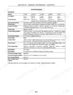 Case IH DH182, DH212, DH252, DH302, DH362 header specifications table including cut width, reel speed, and drive components.