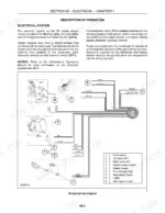 Case IH DH182, DH212, DH252, DH302, DH362 electrical system wiring harness diagram and component legend.