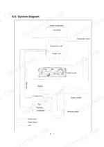 Case IH FARMALL 60B HVAC system diagram showing heater core, evaporator, compressor, control panel, and hose routing.