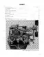 Case IH Farmall Cub Tractor service manual contents page with engine cross-section diagram and engine component list.