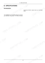 case-ih-farmall-to-115a-tractor-operator-manual-51559261-specs-317.webp Case IH Farmall 85A, 95A, 105A, 115A operator manual introduction page for the specifications section 9.