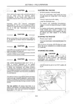 Case IH Farmall 75C, Farmall 75 operator manual procedures for starting, stopping, and engine shutdown operations.