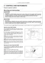 case-ih-farmall-to-80n-tractor-operator-manual-48042335-controls-67.webp Case IH Farmall 110N-80N manual: operator platform access, door opening procedures, and safety warnings for mounting/dismounting.