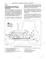 Case IH JX1060C, JX1070C, JX1075C hydraulic low-pressure steering and lubrication system diagram and component list.