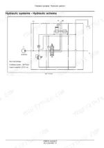 case-ih-jx55t-jx75t-tractor-service-manual-47899738-hydraulic-503.webp Case IH JX55T, JX75T hydraulic schema diagram showing main relief pressure settings for cranking and sustain pressure.