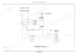 Case IH LB324–LB434 Square Baler wiring diagram for ISOBUS terminal, active termination, and tractor connector.