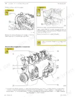 case-ih-magnum-to-210-tractors-service-manual-84202702-exploded-view-51.webp Magnum 180-210 NEF engine turbocharger, starter removal, and sensor component diagram