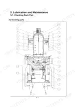 Case IH MAXXFARM 60 lubrication and maintenance diagram showing numbered inspection points on the tractor chassis.