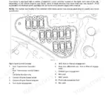 Case IH Maxxum 110-140 right-hand side switch panel diagram and numbered component list for tractor controls.