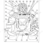 Case IH MXU100-135 PRO tractor cab controls diagram showing steering wheel, operator seat, pedals, and console levers.