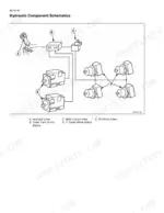 Case IH PATRIOT 4420 hydraulic component schematic showing hydrostat lever, control module, pumps, and wheel motors.