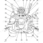 Case IH Puma 125-155 Multicontroller tractor operator manual – cab controls layout diagram