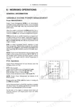 Case IH Puma 130-160 CVX manual page explaining Variable Engine Power Management EPM operations.