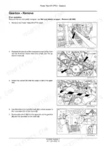 case-ih-rb545-silage-pack-round-baler-service-manual-48126528-procedures-42-1.webp Case IH RB545 Silage Pack, RB545 SP Silage Pack gearbox removal procedure with diagrams for PTO shaft and drive chains.