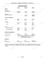 Case IH RBX-series round baler specifications table for weight, dimensions, tractor requirements, and driveline.