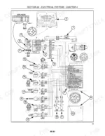 Case IH RBX-series round baler electrical wiring diagram showing operator panel, sensors, and controller.