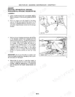 Case IH RD162, RD182 header installation procedure showing lift arm connection and tilt cylinder adjustment diagrams.