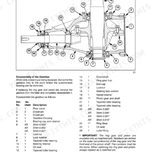 Case SBX520–SBX550 Square Baler Repair Manual cover