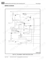 Case IH Scout XL, Scout XLT wiring diagram for gasoline vehicle front electrical system including switches and lights.