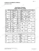 Case IH SPX3310, SPX3200, SPX3185, SPX3150, Class III SPX Series Patriot Sprayers, SPX Series hydraulic schematic symbols guide.