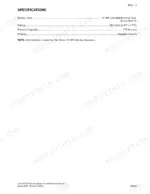 Case IH SPX3310, SPX3200, SPX3185, SPX3150, Class III SPX Series Patriot Sprayers: Battery specifications table.