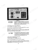 Case IH Tractor instrument cluster diagram showing alternator and transmission oil service monitor warning indicators.