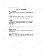 Case International 533, 633, 733, 833, 933 engine run-in procedure, oil change, and wheel bolt maintenance instructions.