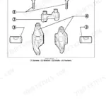 Case NEF, ENGINES NEF Tier 3, F4CE9484, F4CE9684, F4DE9484, F4DE9684, F4DE9687, F4GE9484, F4GE9684, F4HE9484, F4HE9684 exploded view of engine rocker assembly components including screws, bracket, shafts, and rockers.