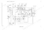 Case TX130, TX140, TX170 hydraulic system diagram showing telescopic boom circuit, valves, and axle steering components.
