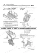 cfdbdb9c-b-procedures-395 Yanmar 4JH2E, 4JH2-TE, 4JH2-HTE, 4JH2-DTE, 4JH2-UTE manual: diagrams for mounting intake manifold, fuel pipes, oil cooler, and filter.