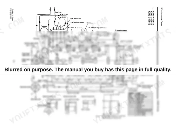 Yanmar 4JH2E, 4JH2-TE, 4JH2-HTE, 4JH2-DTE, 4JH2-UTE engine lubrication and cooling system piping diagram.