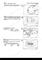 cummins-isb-qsb5-9-engine-repair-manual-3666193-01-torque-179.webp Cummins ISB, QSB5.9, ISB Engines, QSB5.9 Engines connecting rod bearing installation, torque specs, and side clearance table.