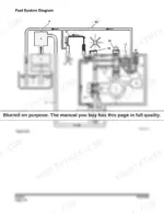 d3469f23-b2-system-diagram-432 Yanmar B55W-2 fuel system diagram showing fuel tank, pump, and injector flow paths, Figure 245.