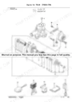 d8b82fb5-b-exploded-view-35 Yanmar TB108 2TNE68-ETBA, TB108, 2TNE68-ETBA exploded view diagram of the engine generator and electrical components.