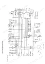 Yanmar ViO20 standard electrical wiring diagram showing battery, starter motor, alternator, and indicator box connections.