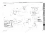 Daedong CK22, CK22H hydraulic circuit diagram, HST specifications, and power steering unit component details.